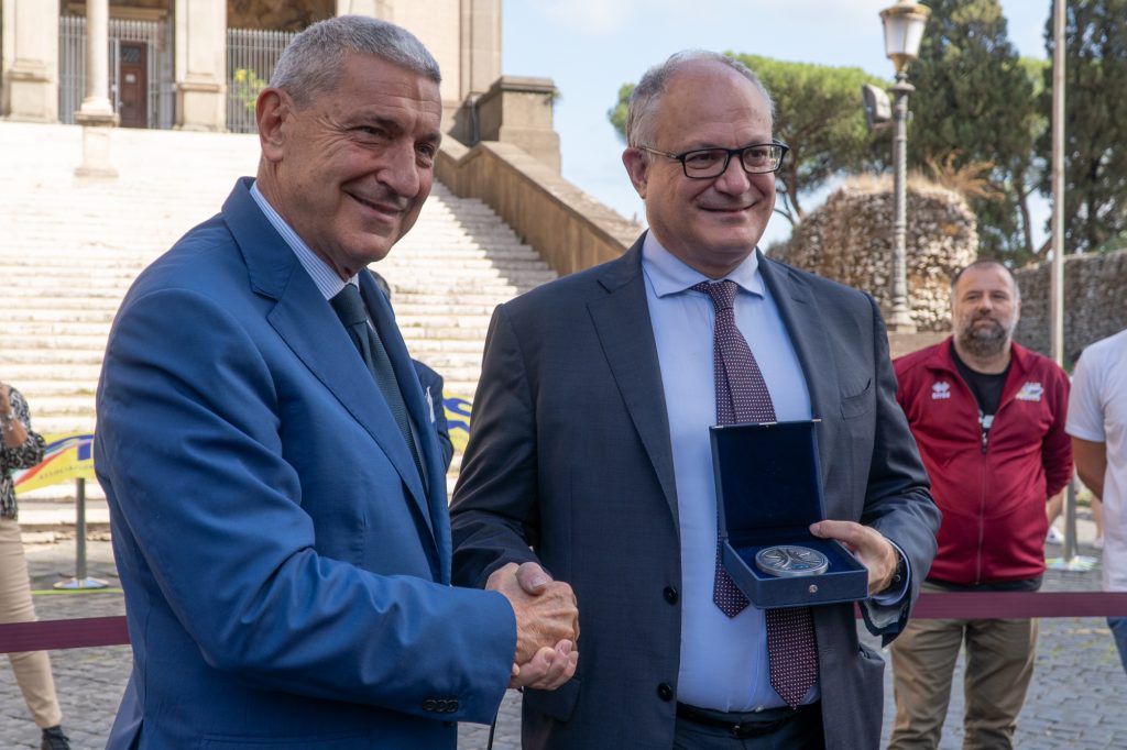 Rome: The Outsport Method presented with Mayor Gualtieri and President Molea